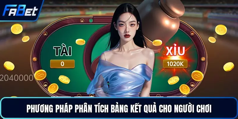 Phương pháp phân tích bảng kết quả cho người chơi